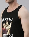 Shop Men's Black Besto Frendo - Jujutsu Kaisen Anime Vest-Full