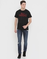 Shop Men's Black Bhool Bhulaiyaa Typography T-shirt-Full