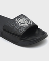 Shop Men's Black Panther Printed Sliders