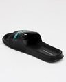 Shop Men's Black Blaze Mode Printed Velcro Sliders-Full