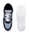 Shop Men's Black & Blue Color Block Sneakers