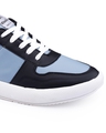 Shop Men's Black & Blue Color Block Sneakers