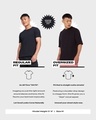 Shop Pack of 2 Men's Black & Blue Oversized T-shirt-Full