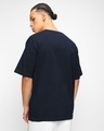 Shop Pack of 2 Men's Black & Blue Oversized T-shirt