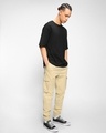 Shop Men's Black & Blue Oversized T-shirt (Pack of 2)
