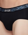 Shop Pack of 2 Men's Black & Blue Vibe Antimicrobial Micro Modal Briefs