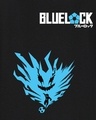 Shop Men's Black Bluelock Graphic Printed Oversized T-shirt