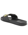 Shop Men's Black Bomb Squad Printed Velcro Sliders-Design