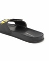 Shop Men's Black Bomb Squad Printed Velcro Sliders