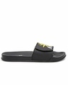 Shop Men's Black Bomb Squad Printed Velcro Sliders