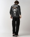 Shop Men's Black Bones in Motion Still Unshaken Graphic Printed Oversized Acid Wash T-shirt