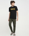 Shop Men's Black Bored Minion T-shirt-Design