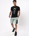 Shop Men's Black Born To Ride T-shirt-Full