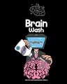 Shop Men's Black Brain Wash Graphic Printed Oversized Sweatshirt