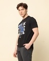 Shop Men's Black Break The Rules Puff Printed T-Shirt-Design