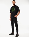 Shop Men's Black BWKF Arena Typography Oversized Fit T-shirt & Jogger Co-Ords
