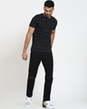 Shop Men's Black BWKF Line AOP T-shirt-Full