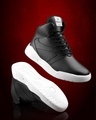 Shop Men's Black Casual Shoes-Front