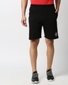 Shop Men's Black Casual Shorts-Front