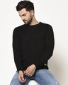 Shop Men's Black Casual Sweatshirt