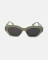 Shop Men's Black Cateye Polarised Lens Sunglasses-Design