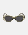 Shop Men's Black Cateye Polarised Lens Sunglasses-Design
