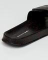 Shop Men's Black Censored Printed Velcro Sliders