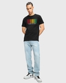 Shop Men's Black Certified Graphic Printed T-shirt-Design