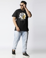 Shop Men's Black Certified Troublemakers (TJL) Graphic Printed Plus Size T-shirt-Design