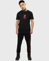Shop Men's Black Chainsaw Man Graphic Printed T-shirt-Design