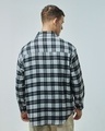 Shop Men's Black Checked Oversized Shirt-Design