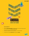 Shop Men's Black Chennai City Typography T-shirt