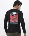 Shop Men's Black Chibi Iron Graphic Printed T-shirt-Design