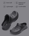 Shop Men's Black EVA Comfy Clogs-Full