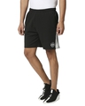 Shop Men's Black Color Block Casual Shorts-Design