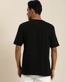 Shop Men's Black Color Block Oversized Fit T-shirt-Design