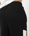 Shop Men's Black Go Rogue Color Block Oversized Track Pants