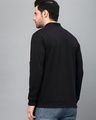 Shop Men's Black Color Block Slim Fit Jacket-Full
