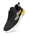 Shop Men's Black Color Block Sneakers-Design