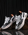 Shop Men's Black Color Block Sneakers-Front