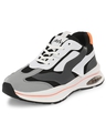 Shop Men's Black Color Block Sneakers-Full