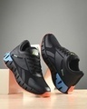 Shop Men's Black Color Block Sneakers-Front