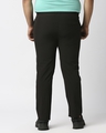 Shop Men's Black Color Block Track Pants-Design