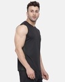 Shop Men's Black Color Block Vest-Design
