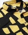 Shop Men's Black Colorblock Stylish Half Sleeve Casual Shirt