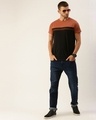 Shop Men's Black Colourblocked T-shirt