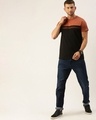 Shop Men's Black Colourblocked T-shirt