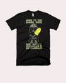 Shop Men's Black Come To The Dark Side Graphic Printed T-shirt-Full