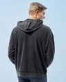 Shop Men's Black Confusion Graphic Printed Oversized Hoodie-Full