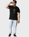 Shop Men's Black Create Good Stories Graphic Printed Plus Size T-shirt-Full
